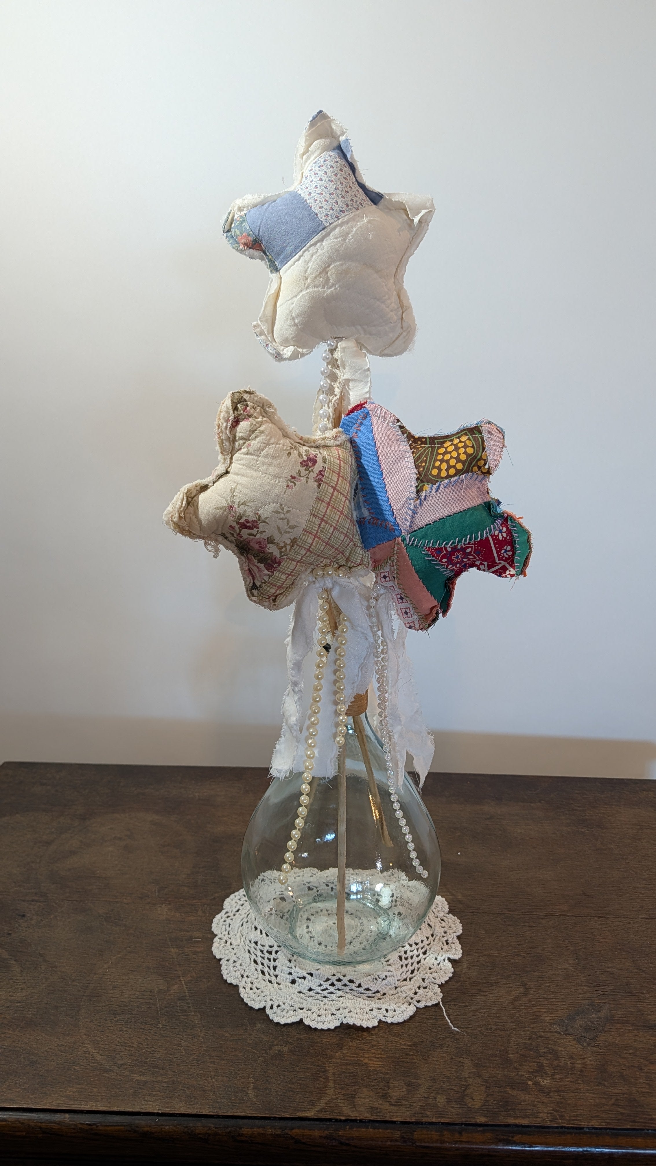 Mult-Color Fabric Star