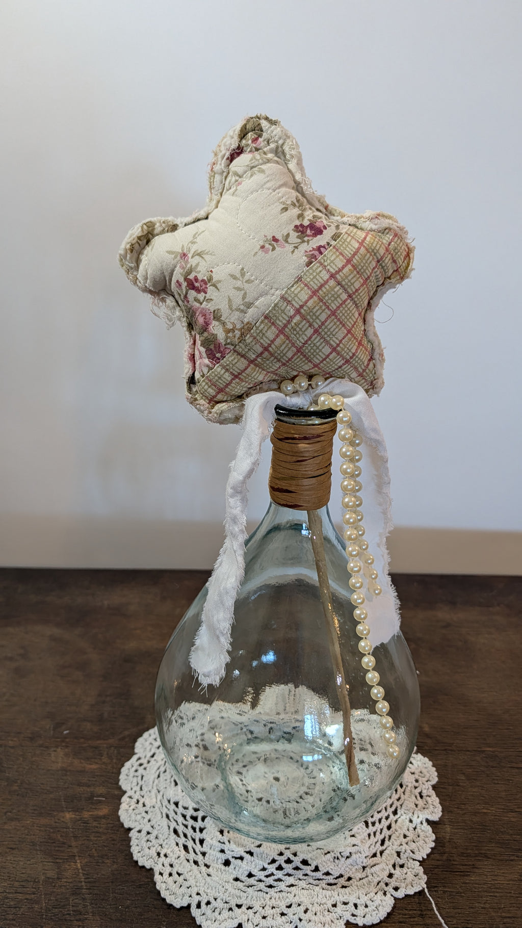 Soft Floral and patchwork Fabric Tulip