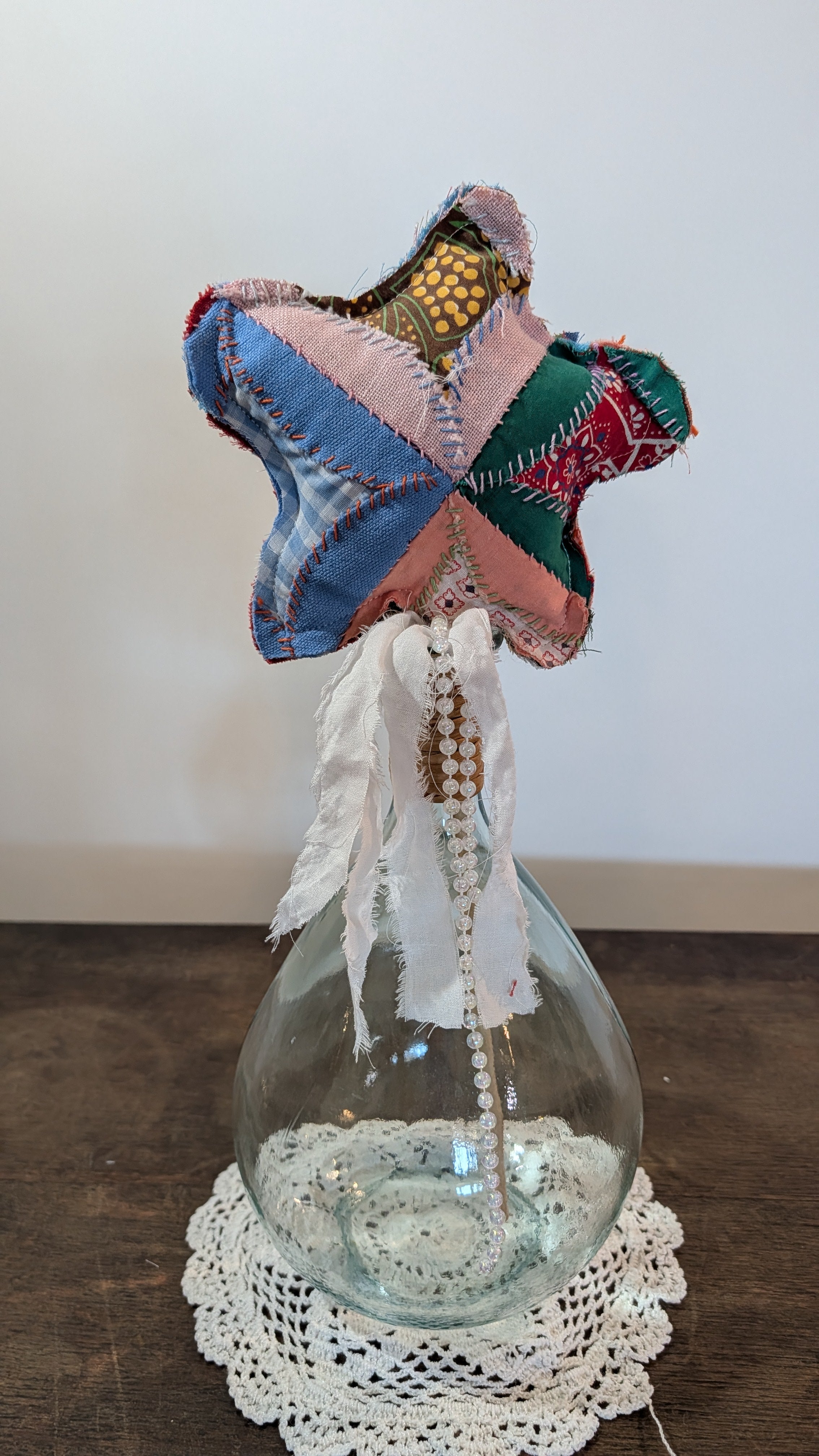 Mult-Color Fabric Star