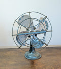 Blue Decorative Fan