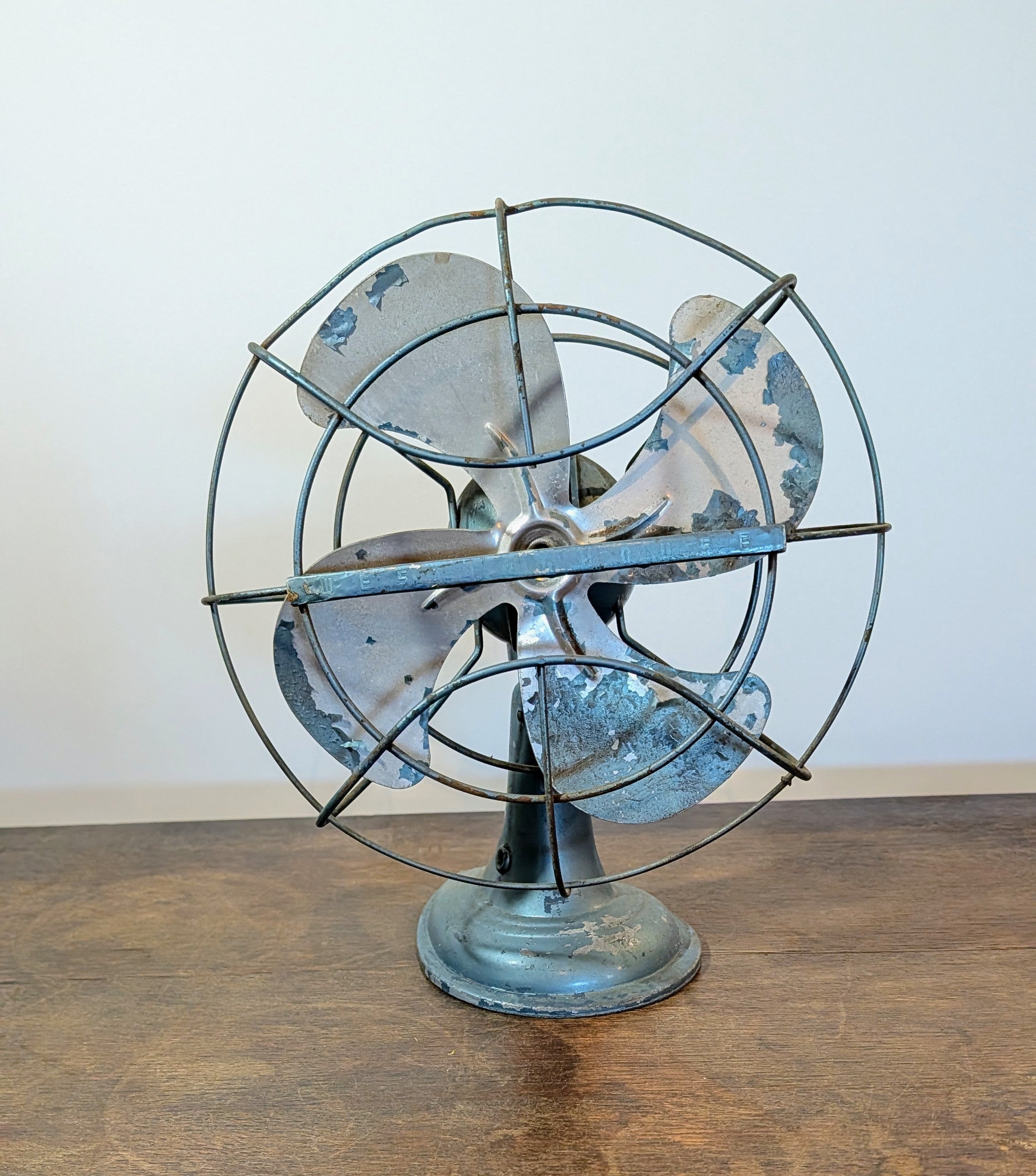 Blue Decorative Fan