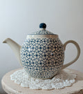 Blue and White Tea Pot