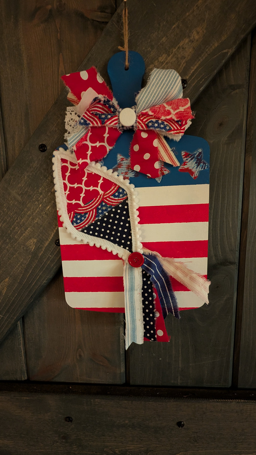 4th of July Cutting Board
