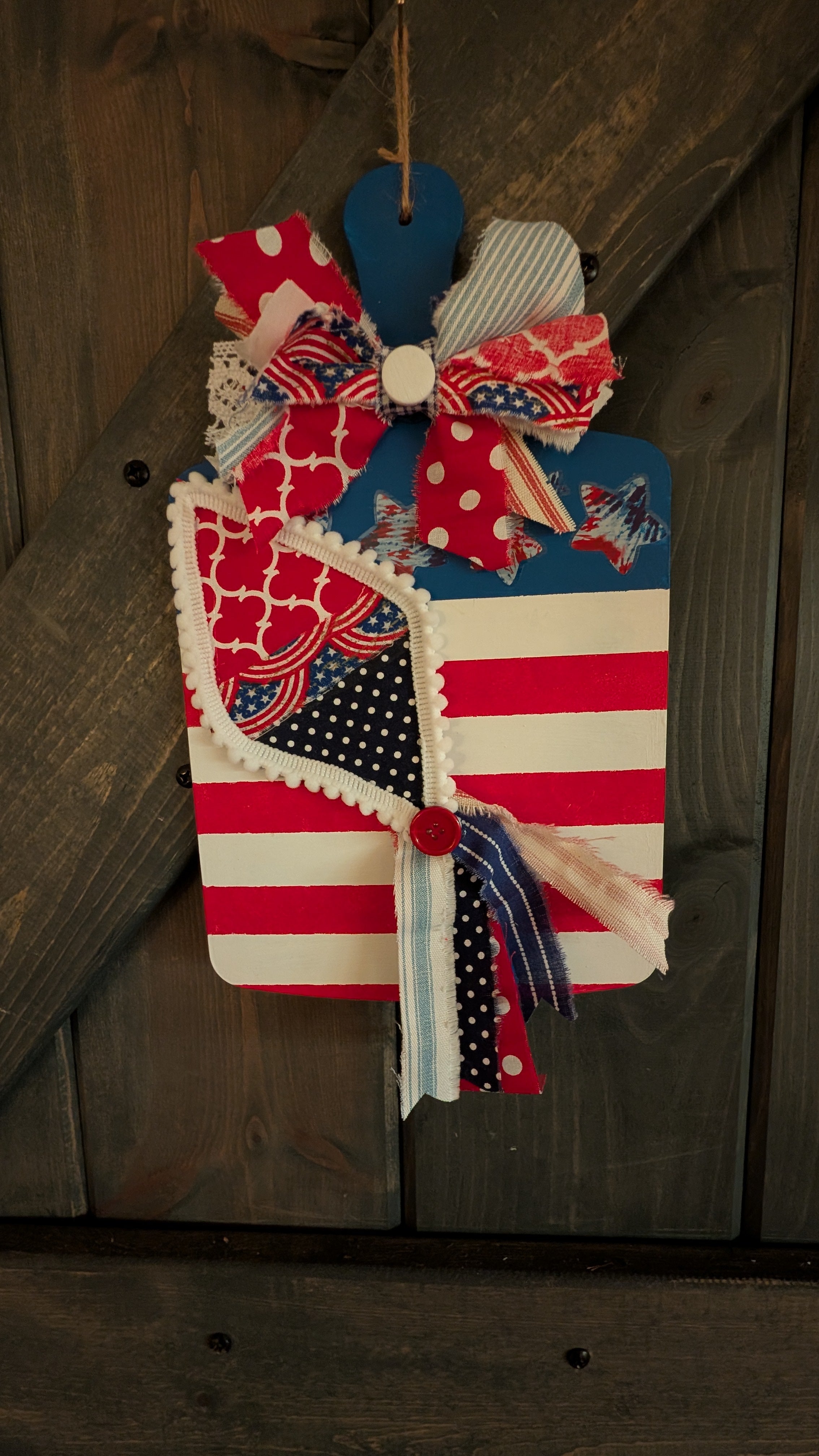 4th of July Cutting Board