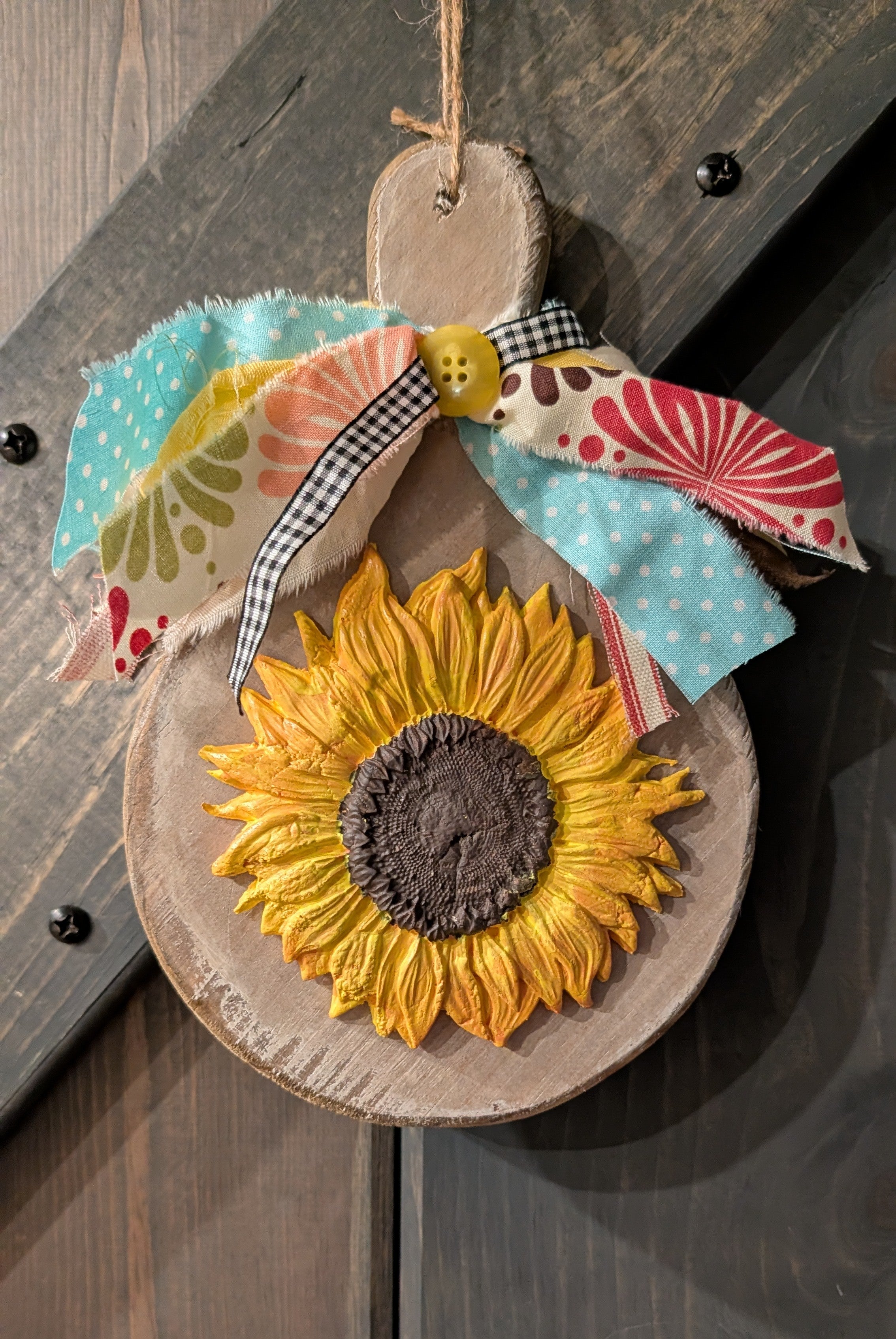 3D Sunflower Cutting Board
